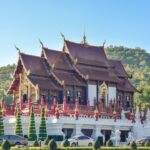 a large building with a lot of windows on top of it